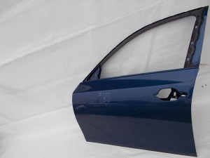 DRZWI PRZÓD LEWE GOŁE MYSTICBLAU E60 F-VAT