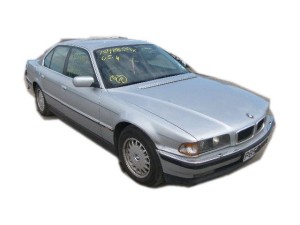 LISTWA ZGARNIAJĄCA DRZWI OZDOBNE CHROM BMW E38
