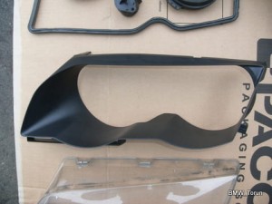 OSŁONA KLOSZA LAMPY PRZÓD L P BMW E46