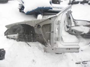 ĆWIARTKA PRZÓD PRÓG SŁUPEK LEWA E46 SEDAN KOMBI