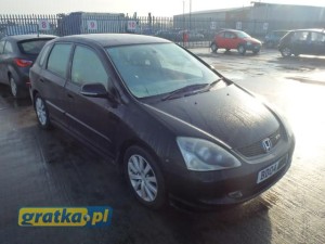 LUSTERKO PRAWE KOMPLETNE LIFT CIVIC VII 01-05 B9ZP