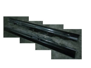 LISTWA LISTWY NA PRÓG LEWA BMW E46 SCHWARZ 2
