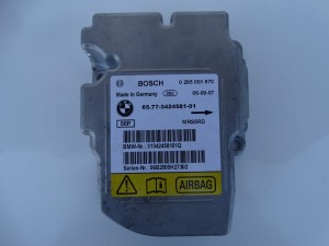 MODUŁ SENSOR PODUSZEK POWIETRZNYCH AIRBAG 3424581 BMW X3 E83 F-VAT