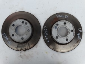 TARCZE HAMULCOWE PRZÓD PRZEDNIE PAGID MERCEDES W169 275mm F-VAT
