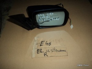 LUSTERKO PRAWE ELEK SKŁADANE BMW E46 MYSTICBLAU