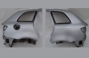BŁOTNIK LEWY PRAWY TYŁ TYLNY ĆWIARTKA AUDI A3 8P 5D SPORTBACK F-VAT
