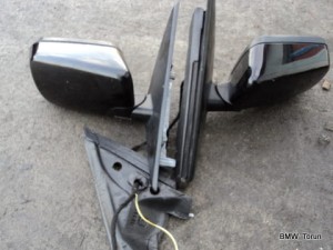 LUSTERKO PRAWE ELEKTRYCZNIE SKŁADANE BMW E46