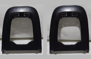 OBUDOWA OSŁONA TYLNA MASKOWNICA FOTELA LEWA PRAWA VOLVO V50 S40 8613316 F-VAT