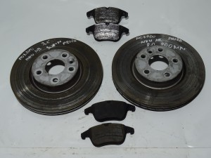 TARCZE HAMULCOWE PRZÓD PRZEDNIE 300mm + KLOCKI FORD MONDEO MK4 F-VAT