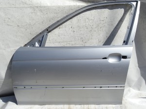 DRZWI LEWE PRZÓD PRZEDNIE BMW E46 SEDAN KOMBI TITANSILBER 1 LAKIER F-VAT