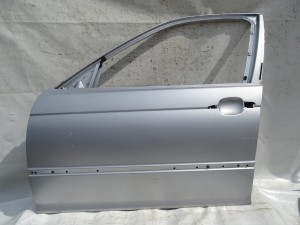 DRZWI LEWE PRZÓD PRZEDNIE BMW E46 SEDAN KOMBI TITANSILBER PIERWSZY LAKIER F-VAT