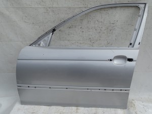 DRZWI LEWE PRZÓD PRZEDNIE BMW E46 SEDAN KOMBI TITANSILBER PIERWSZY LAKIER F-VAT