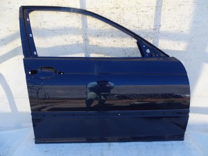 DRZWI PRAWE PRZÓD PRZEDNIE CZARNE BMW E46 SEDAN KOMBI F-VAT