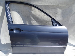 DRZWI PRAWE PRZÓD PRZEDNIE BMW E46 SEDAN KOMBI STAHLBLAU F-VAT