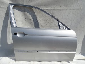 DRZWI PRAWE PRZÓD PRZEDNIE BMW E46 SEDAN KOMBI TITANSILBER F-VAT