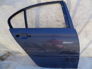 DRZWI PRAWE TYŁ TYLNE BMW E46 SEDAN PIERWSZY LAKIER F-VAT