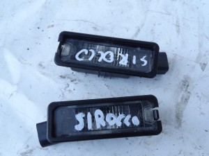 LAMPKA OŚWIETLENIE TABLICY REJESTRACYJNEJ VW SCIROCCO 3 III 137 AUDI SKODA SEAT 1K8943021 F-VAT