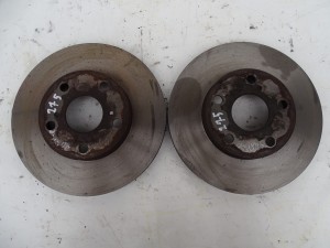 TARCZE HAMULCOWE PRZÓD PRZEDNIE 275mm TOYOTA AURIS I E15 LIFT PRZETOCZONE F-VAT