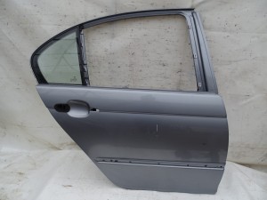 DRZWI PRAWE TYŁ TYLNE BMW E46 SEDAN SILBERGRAU PIERWSZY LAKIER F-VAT