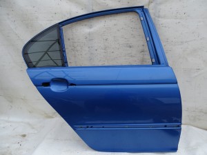 DRZWI PRAWE TYŁ TYLNE BMW E46 SEDAN PIERWSZY LAKIER F-VAT