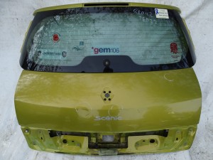 KLAPA BAGAŻNIKA RENAULT SCENIC II TED37 PIERWSZY LAKIER F-VAT