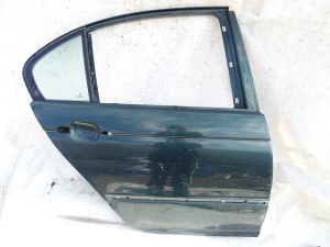 DRZWI PRAWE TYŁ TYLNE BMW E46 SEDAN FARNGRUEN PIERWSZY LAKIER F-VAT