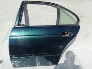 DRZWI LEWE TYŁ TYLNE BMW E39 SEDAN OXFORDGRUEN F-VAT