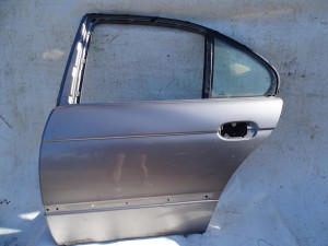 DRZWI LEWE TYŁ TYLNE BMW E39 ASPENSILBER SEDAN F-VAT