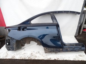 BŁOTNIK PRAWY TYŁ TYLNY ĆWIARTKA PRÓG BMW F22 MIDNIGHT BLUE B38 F-VAT