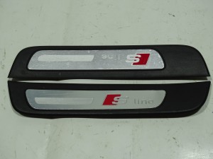 LISTWA PROGOWA NAKŁADKA NA PRÓG TYŁ 8K0853375C 8K0853376C AUDI A4 B8 F-VAT
