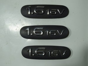 ZNACZEK NAPIS EMBLEMAT " 1.6 16V " 7700843531 RENAULT SCENIC I LIFT F-VAT