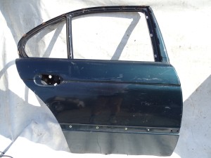 DRZWI PRAWE TYŁ TYLNE BMW E39 SEDAN OXFORDGRUEN PIERWSZY LAKIER F-VAT