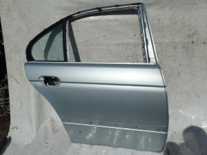 DRZWI PRAWE TYŁ TYLNE BMW E39 SEDAN GLACIERGRUEN PIERWSZY LAKIER F-VAT