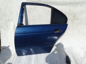 DRZWI LEWE TYŁ TYLNE BMW E39 SEDAN TOPASBLAU PIERWSZY LAKIER F-VAT