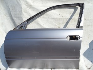 DRZWI LEWE PRZÓD PRZEDNIE BMW E39 ASPENSILBER PIERWSZY LAKIER F-VAT
