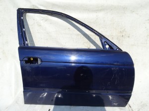 DRZWI PRAWE PRZÓD PRZEDNIE BMW E39 MONTREALBLAU PIERWSZY LAKIER F-VAT