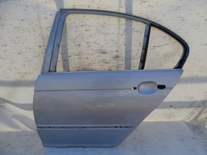 DRZWI LEWE TYŁ TYLNE BMW E46 SEDAN TITANSILBER F-VAT