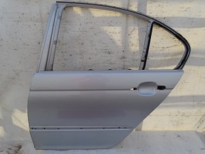 DRZWI LEWE TYŁ TYLNE BMW E46 SEDAN TITANSILBER F-VAT