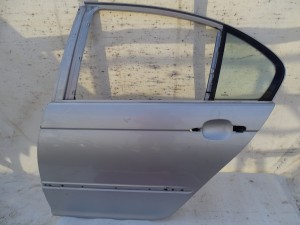DRZWI LEWE TYŁ TYLNE BMW E46 SEDAN TITANSILBER PIERWSZY LAKIER F-VAT