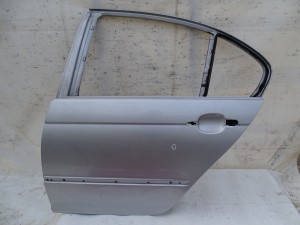 DRZWI LEWE TYŁ TYLNE BMW E46 SEDAN TITANSILBER F-VAT