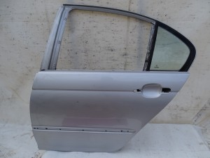 DRZWI LEWE TYŁ TYLNE BMW E46 SEDAN TITANSILBER PIERWSZY LAKIER F-VAT