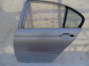 DRZWI LEWE TYŁ TYLNE BMW E46 SEDAN TITANSILBER F-VAT
