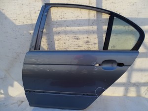 DRZWI LEWE TYŁ TYLNE BMW E46 SEDAN PIERWSZY LAKIER F-VAT