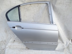 DRZWI PRAWE TYŁ TYLNE BMW E46 SEDAN TITANSILBER F-VAT