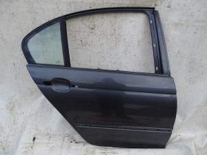 DRZWI PRAWE TYŁ TYLNE BMW E46 SEDAN STAHLBLAU ORYGINALNY LAKIER F-VAT