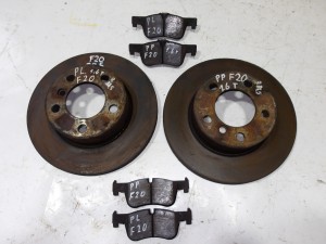 TARCZE HAMULCOWE PRZÓD 285mm + KLOCKI ŁADNE BMW F20 F21 F22 F30 F31 F-VAT