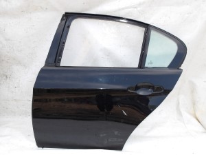 DRZWI TYŁ TYLNE LEWE BMW E90 SCHWARZ II F-VAT