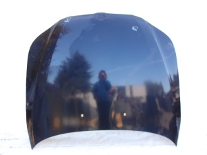 MASKA POKRYWA SILNIKA BMW E60 E61 CARBONSCHWARZ F-VAT