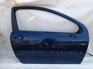DRZWI PRAWE PEUGEOT 207 3D KPL   1   F-VAT