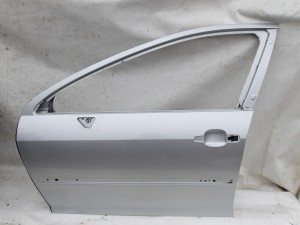 DRZWI LEWE PRZÓD PRZEDNIE PEUGEOT 407 EZRC PIERWSZY LAKIER 8 F-VAT